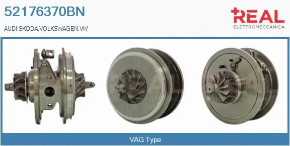Core assembly, turbocharger (52176370BN)