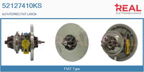 Core assembly, turbocharger (52127410KS)