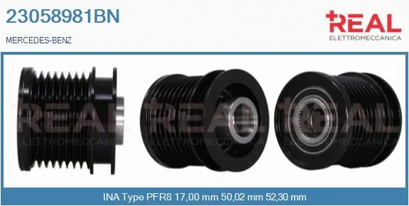Belt Pulley, alternator (23058981BN)