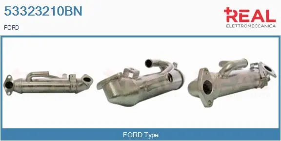 Cooler, exhaust gas recirculation (53323210BN)