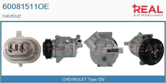 Compressor, air conditioning (60081511OE)