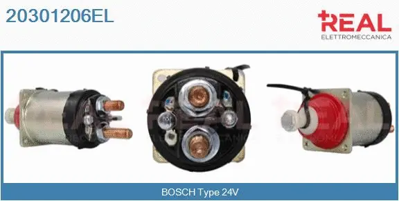 Solenoid Switch, starter (20301206EL)
