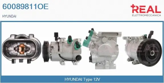 Compressor, air conditioning (60089811OE)