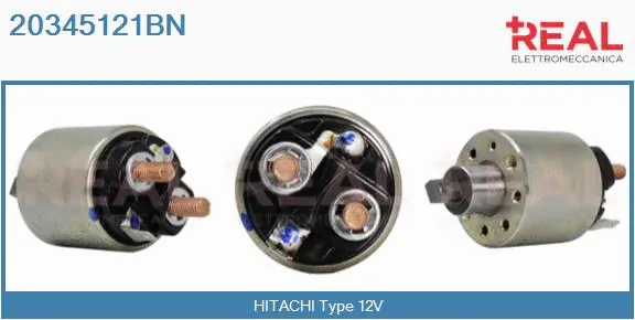 Solenoid Switch, starter (20345121BN)