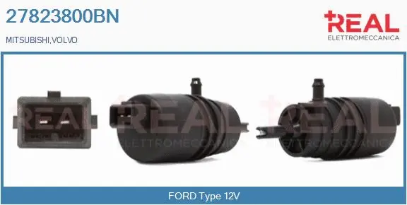 Washer Fluid Pump, window cleaning (27823800BN)