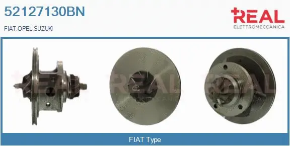 Core assembly, turbocharger (52127130BN)