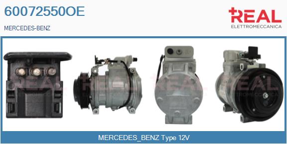 Compressor, air conditioning (60072550OE)