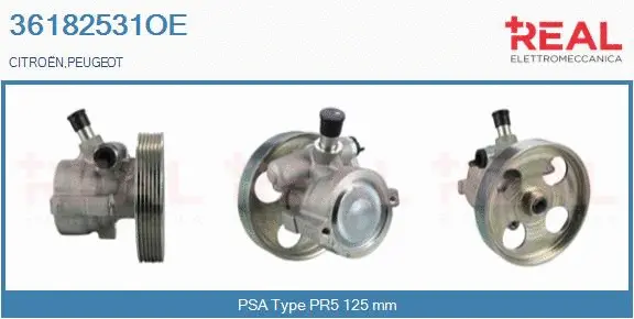 Hydraulic Pump, steering (36182531OE)