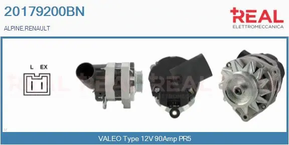 Alternator (20179200BN)