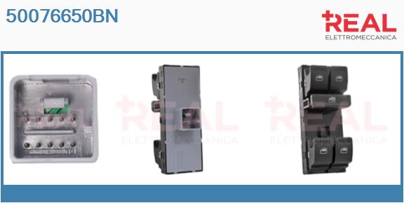Switch, window regulator (50076650BN)