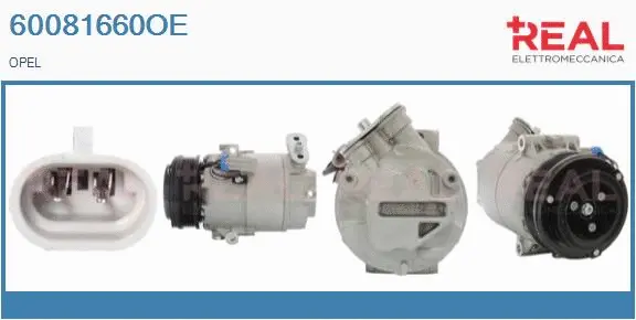 Compressor, air conditioning (60081660OE)