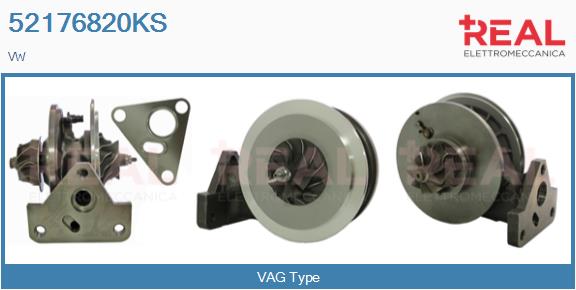 Core assembly, turbocharger (52176820KS)