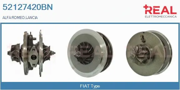 Core assembly, turbocharger (52127420BN)