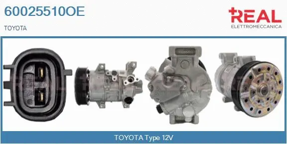 Compressor, air conditioning (60025510OE)