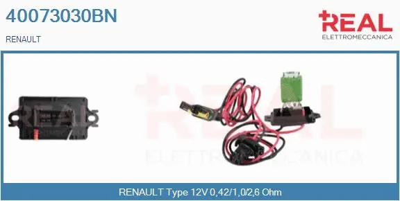 Resistor, interior blower (40073030BN)