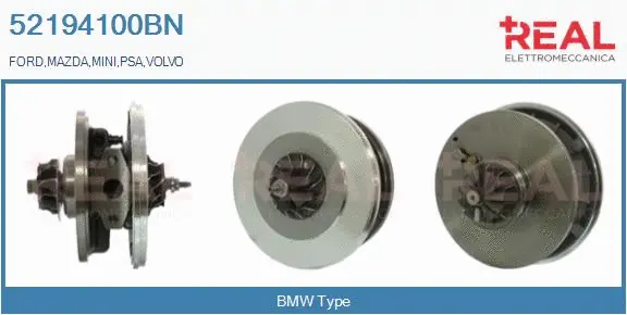 Core assembly, turbocharger (52194100BN)