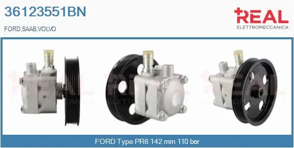 Hydraulic Pump, steering (36123551BN)
