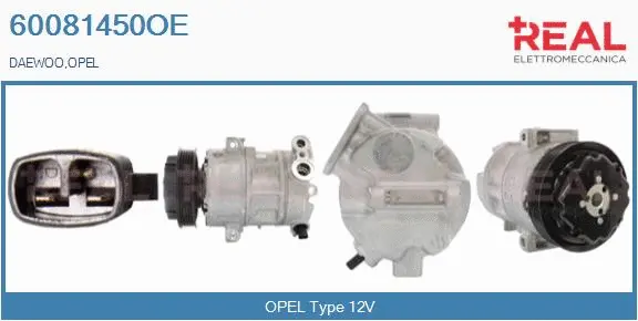 Compressor, air conditioning (60081450OE)