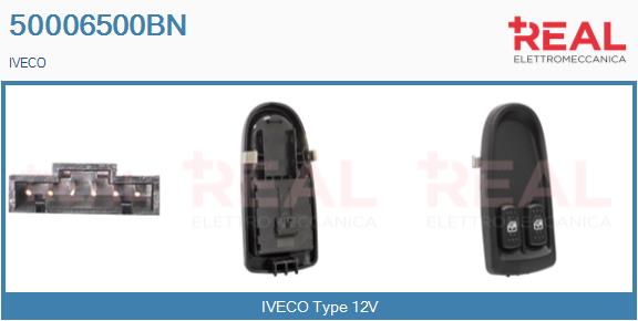 Switch, window regulator (50006500BN)