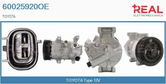 Compressor, air conditioning (60025920OE)