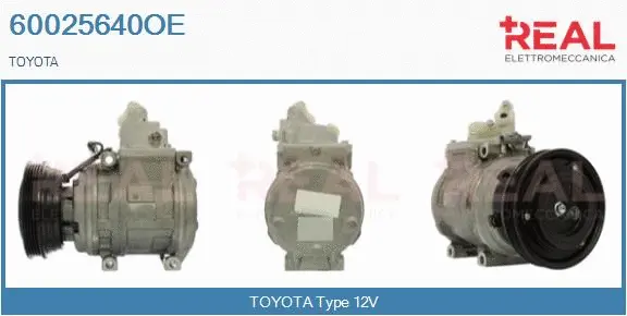 Compressor, air conditioning (60025640OE)