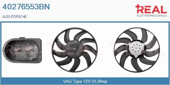 Fan, engine cooling (40276553BN)