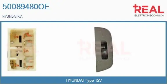 Switch, window regulator (50089480OE)