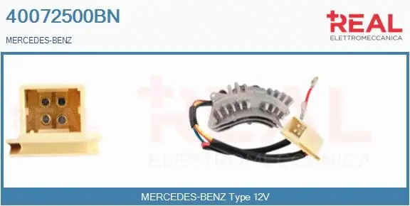 Resistor, interior blower (40072500BN)