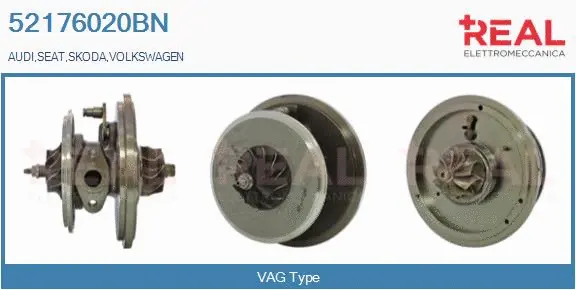 Core assembly, turbocharger (52176020BN)