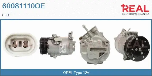 Compressor, air conditioning (60081110OE)