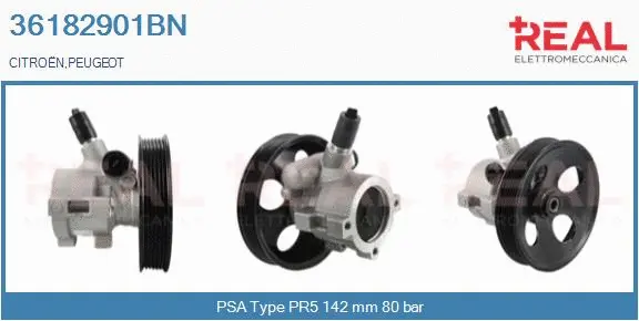 Hydraulic Pump, steering (36182901BN)