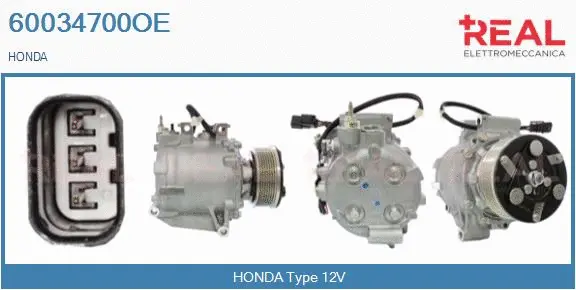 Compressor, air conditioning (60034700OE)