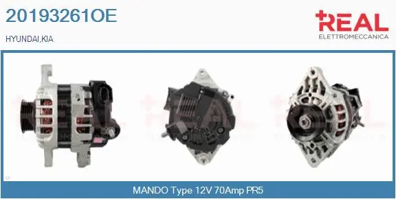 Alternator (20193261OE)
