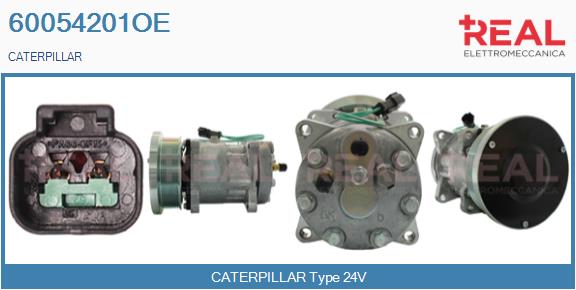 Compressor, air conditioning (60054201OE)