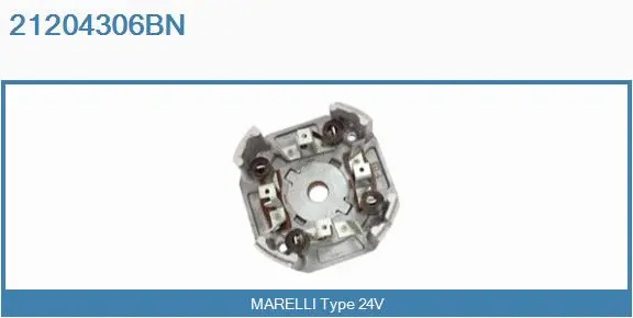 Holder, carbon brushes (21204306BN)