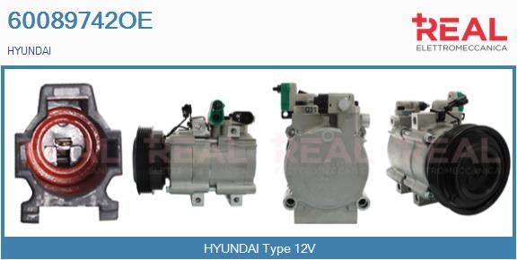 Compressor, air conditioning (60089742OE)