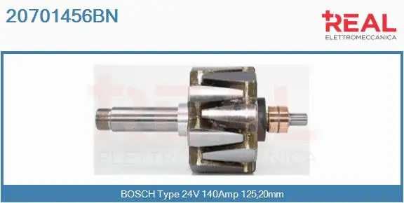 Rotor, alternator (20701456BN)