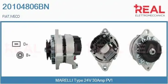 Alternator (20104806BN)