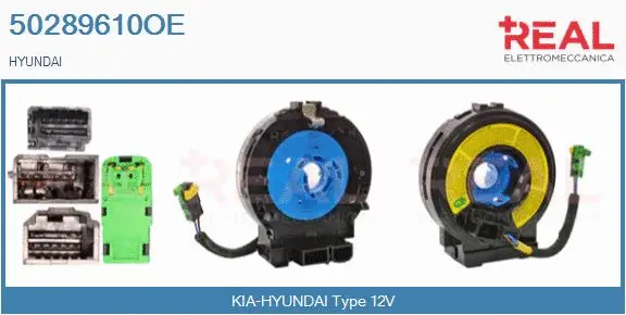 Clockspring, airbag (50289610OE)