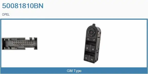 Switch, window regulator (50081810BN)