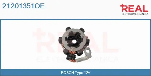 Holder, carbon brushes (21201351OE)