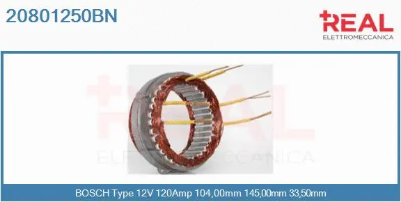 Stator, alternator (20801250BN)