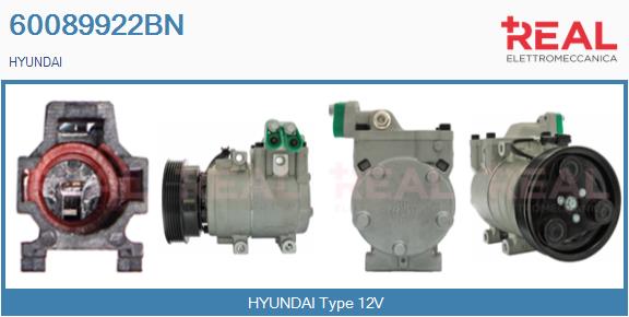 Compressor, air conditioning (60089922BN)