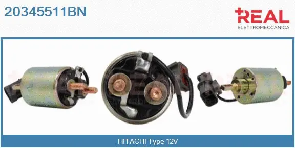 Solenoid Switch, starter (20345511BN)