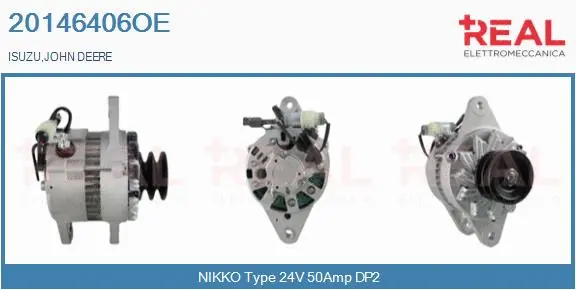 Alternator (20146406OE)