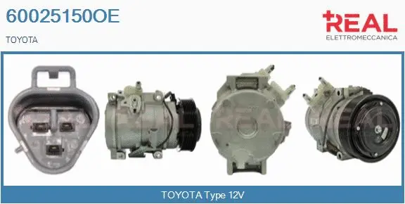 Compressor, air conditioning (60025150OE)