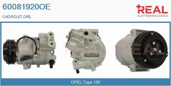 Compressor, air conditioning (60081920OE)
