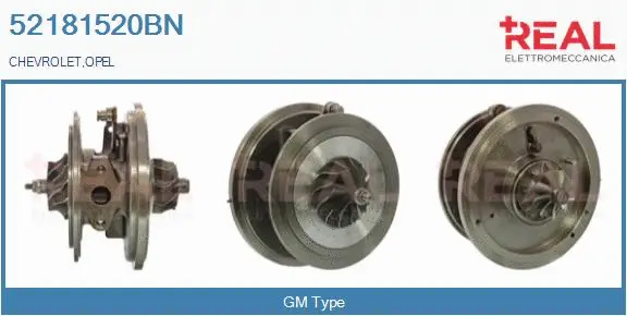 Core assembly, turbocharger (52181520BN)