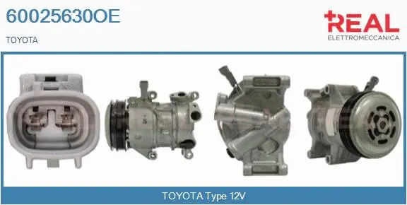Compressor, air conditioning (60025630OE)