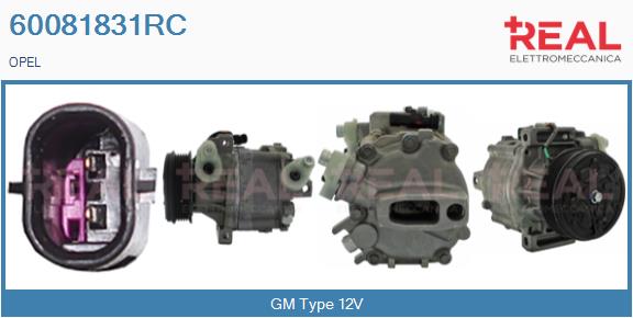 Compressor, air conditioning (60081831RC)